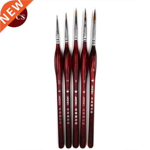 Premium Quality Paint Brush Set Sable Hair Miniature Hook Li