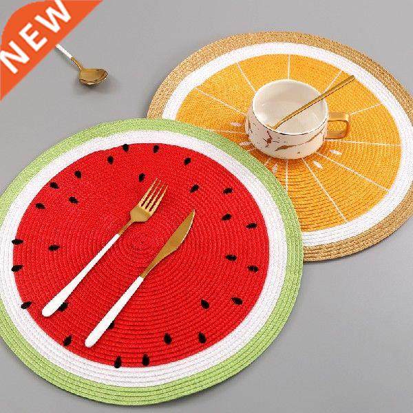 round Placemat Heat Proof Mat Dining Table Cushion