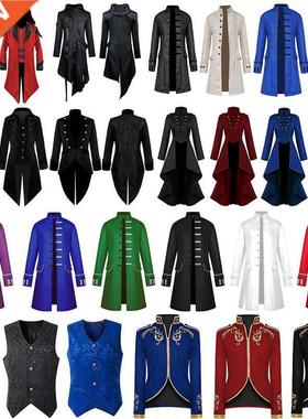 Halloween men's and women's mid-length swallowtail ponchos21