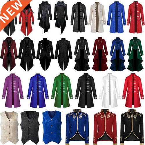 Halloween men's and women's mid-length swallowtail ponchos21