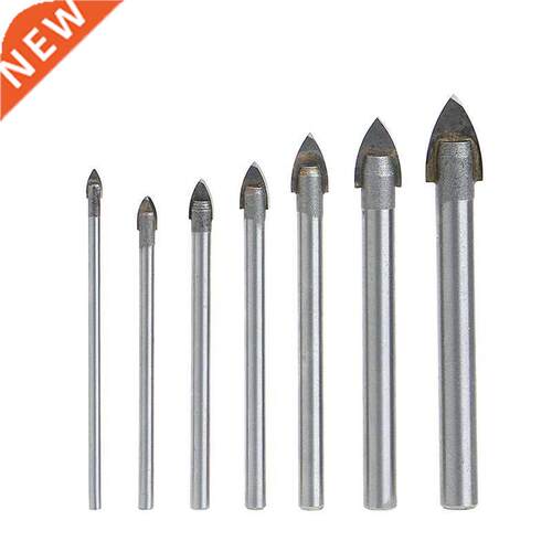 7 Pcs 3/4/5/6/8/10/12mm Triangle Tip Glass Set Tile Cermic B