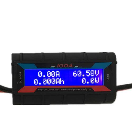 100A Precision Watt Meter and Power Analyzer Backlight LCD 0