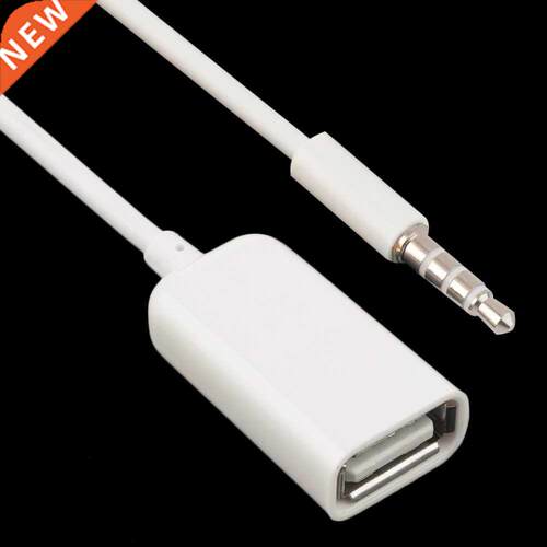 3.5 ale AUX Audio Plug Jack To USB usb extension cable 2.