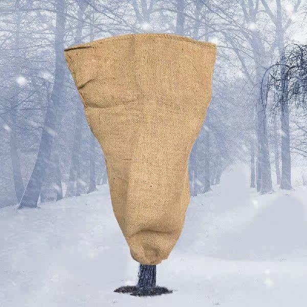 Coarse cloth Plant protection bag with Adjustable