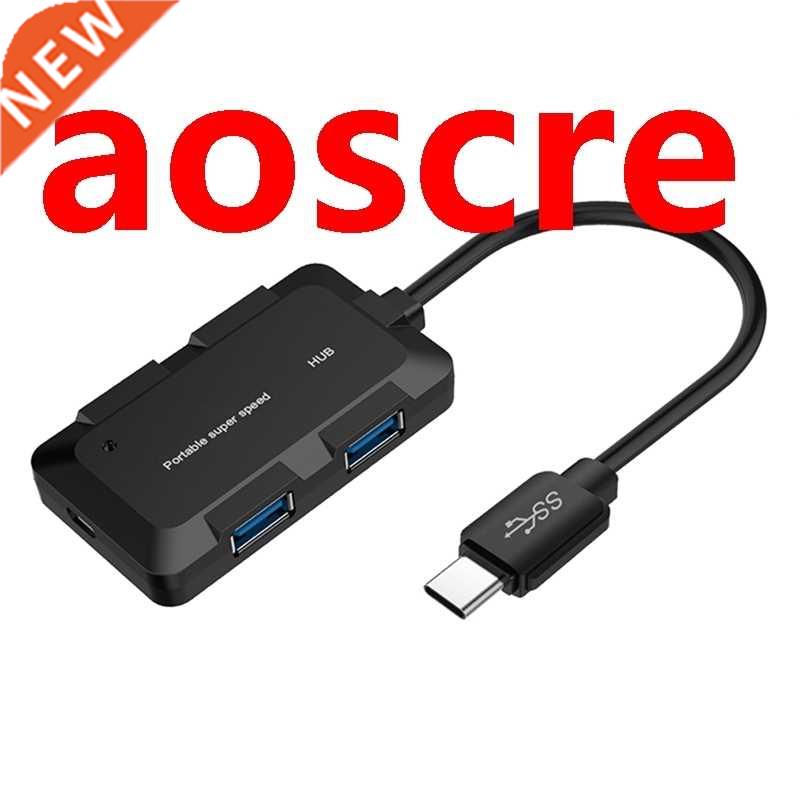 US3.0 Hu High-Speed Network Splitter Type-C 3.1Hu 4-Port