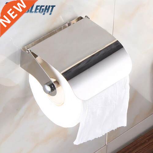 Recableght Stainless Steel Toilet Paper Holder Wall Mounted