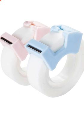 2pcs School Stationery Handmade With Cutter Office Dispenser