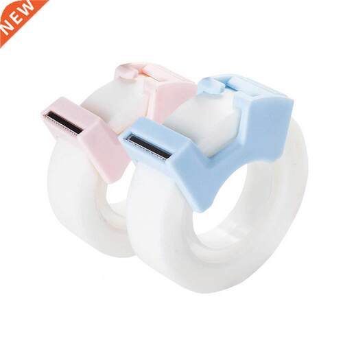 2pcs School Stationery Handmade With Cutter Office Dispenser