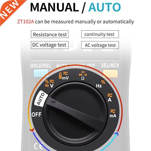 Digital Multimeter BSIDE ZT102 102A True RMS Auto Range Mult