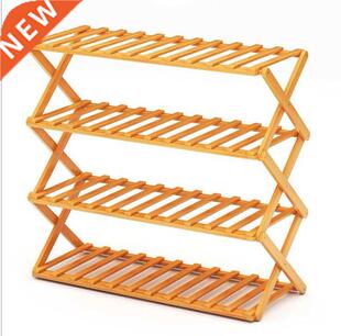 Folding shoe rack door simple multi-layer shoe cabinet house