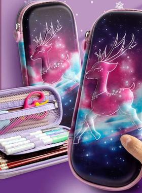 3D pencil case Cute stationery box EVA pencil box Cartoon an