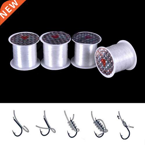 100% Transparent Fish Line 45/60/100/155M Super Strong Nylon