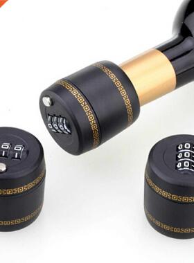 Plastic Bottle Password Lock Combination Lock Wine Stopper V