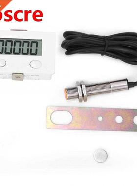 Magnetic Induction Digital Counter Metal Sensor 5-Digits LCD