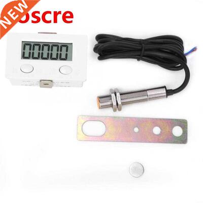 Magnetic Induction Digital Counter Metal Sensor 5-Digits LCD