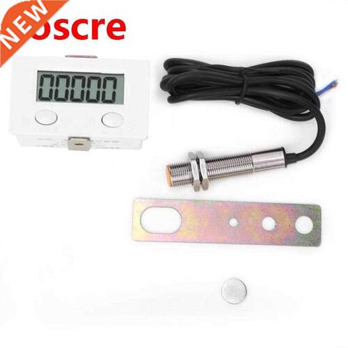 Magnetic Induction Digital Counter Metal Sensor 5-Digits LCD