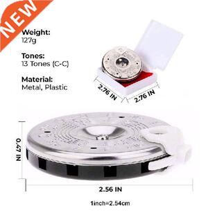13 Chromatic Tuner C-C Note Selector 13 Tone Pitch Pipe
