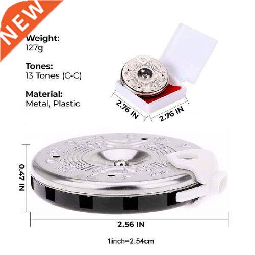 13 Chromatic Tuner C-C Note Selector 13 Tone Pitch Pipe