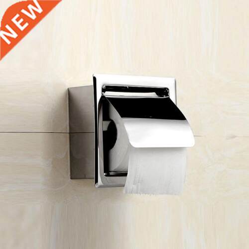 Stainless Steel Toilet Paper Holder Waterproof Wall Mounted