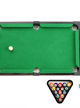 Mini Snooker Table Set Top Pool Game Billiard Ball Kid