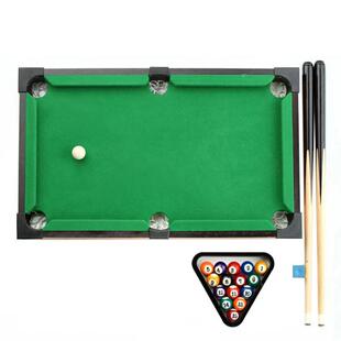Mini Snooker Table Set Top Pool Game Billiard Ball Kid