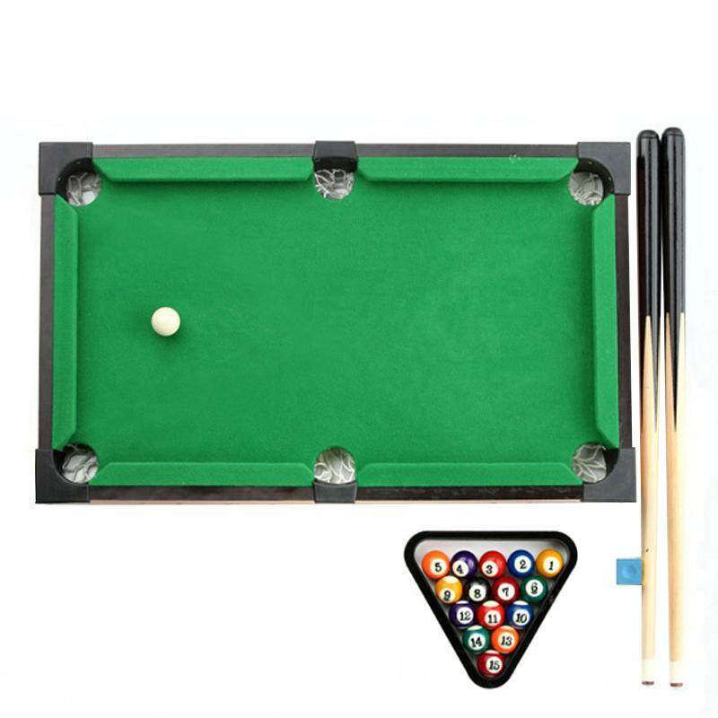 mini snooker table set top pool game billiard ball kid