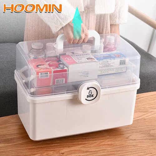 HOOMIN Large Capacity Drawer Sundries Organizer Folding