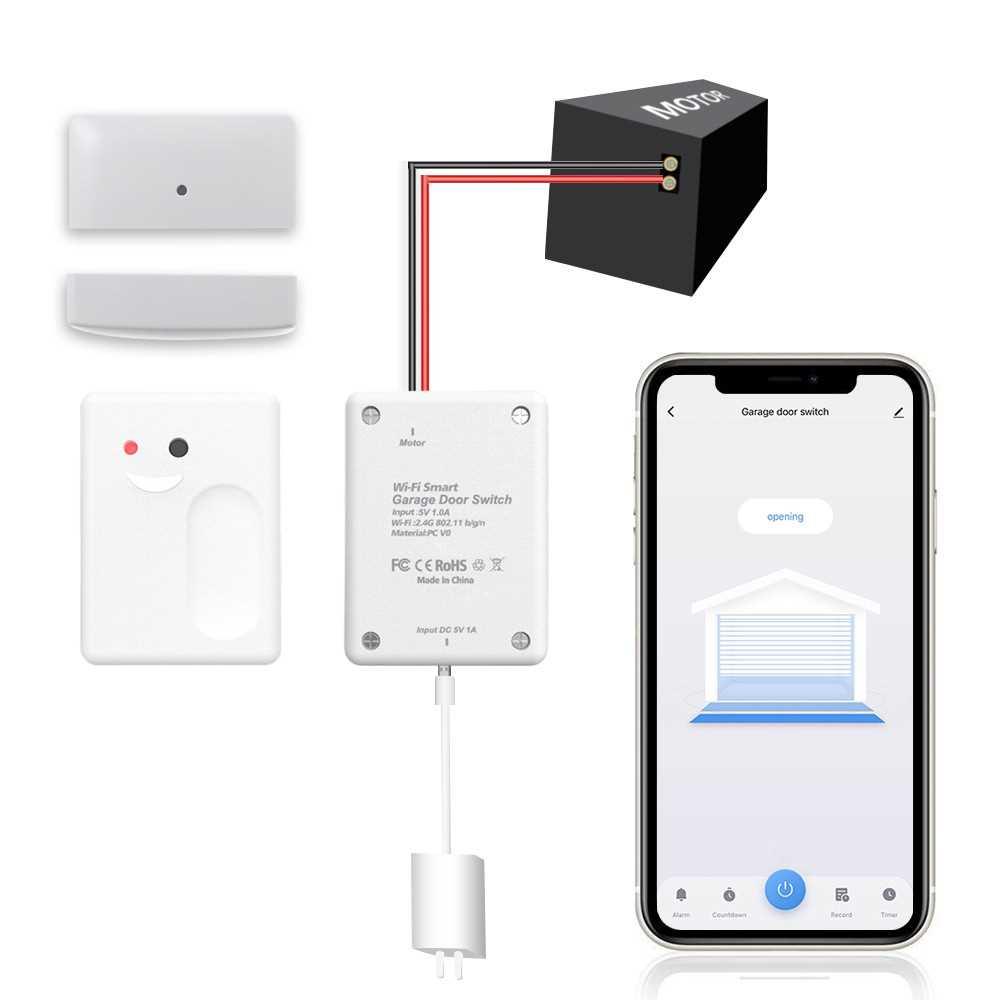 Second-Generation Smart Garage Door Opener Mobile Phone