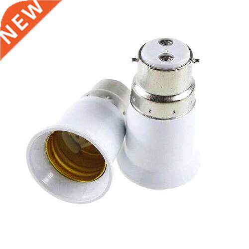 Light Bulb Adaptor Bayonet B22 To Edison Screw E27 Lamp