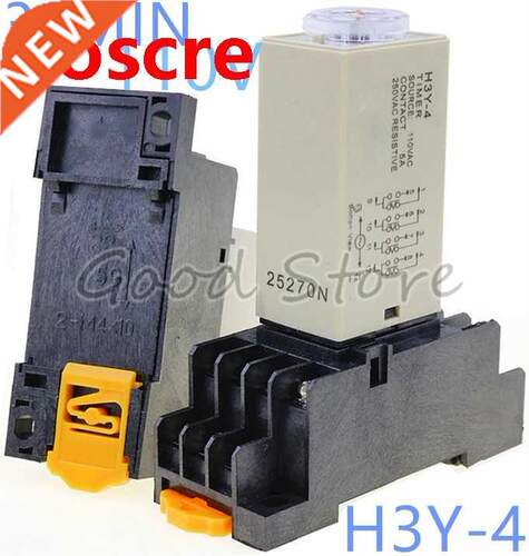 1SET H3Y-4 0-30min 110V Time relay power delay controller S
