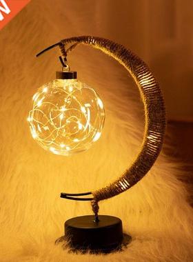 LED Moon Sepak Takraw Nig Lamp Fairy String Lig