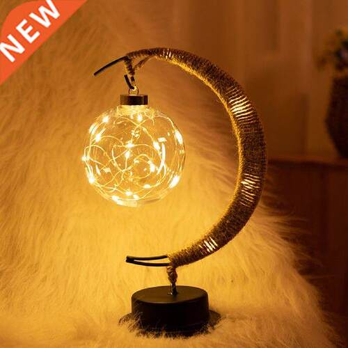 LED Moon Sepak Takraw Nig Lamp Fairy String Lig