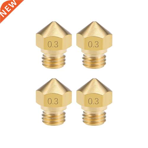 0.3mm 3D Printer Nozzle Head M7 Thread Replacement 适用于 MK
