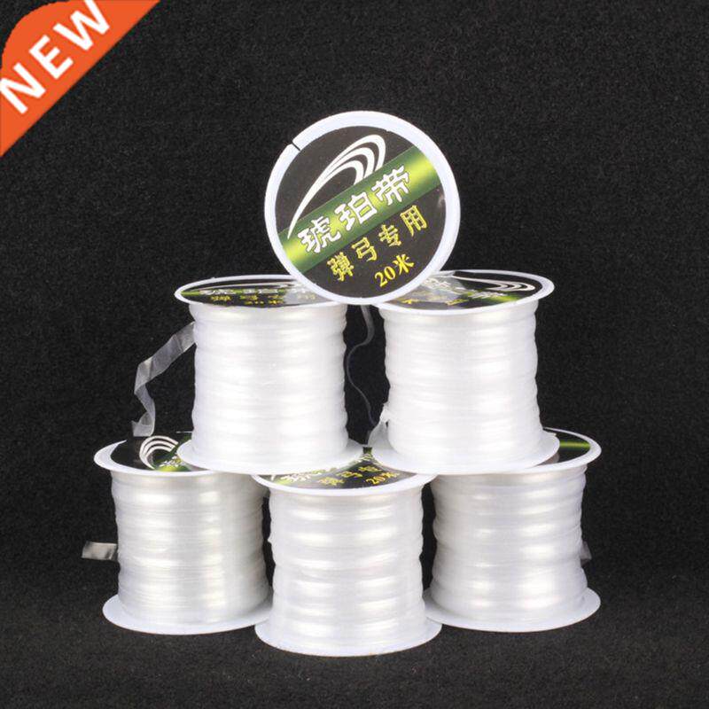 New Slingshot Rubber Band Tied White Color 20M/65.62ft High