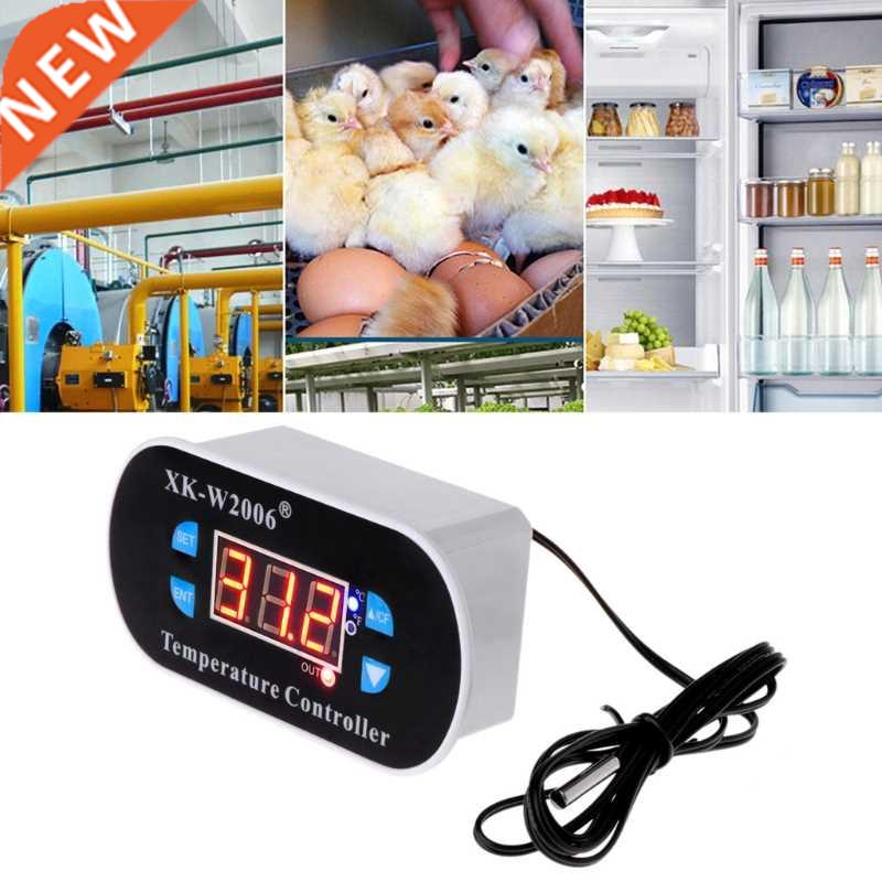 AC 110V-220V C/F Thermostat Temperature Alarm Controller Sen