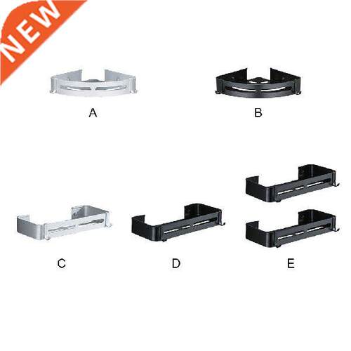Bathroom Corner Shelf Wall Mounted Punching Seasoning Rack