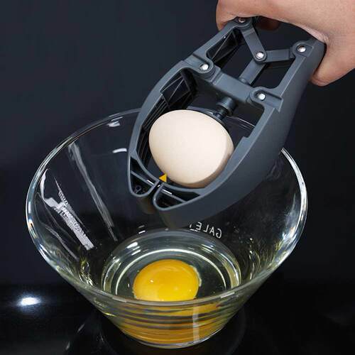 Plastic Whisk Quick Egg Opener Separator Eggshell Scissors P