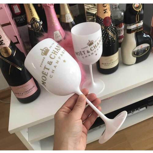 Wine Glasses PARTY White Champagne Coupes Cocktail Glass Cha