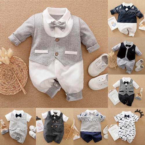 Malapina Baby Boy Romper Kids Summer Spring 0-24M Age Infant