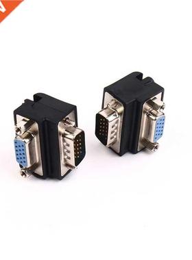 Angle 90 Degree DB 9 Pin 9pin DB9 RS22 Male To Female Exte