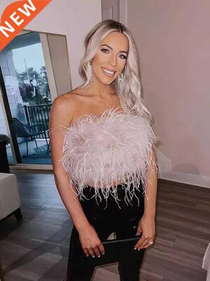 Long Fether Top Br Stretch Women Wedding Underwer Shirt