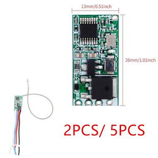 2pcs / 5pcs DC 3.6-24V 433 Mhz RF Relay Receiver Wireless Re