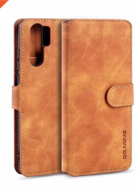 Original Leather Wallet Case For Huawei P30 Pro Luxury Magne