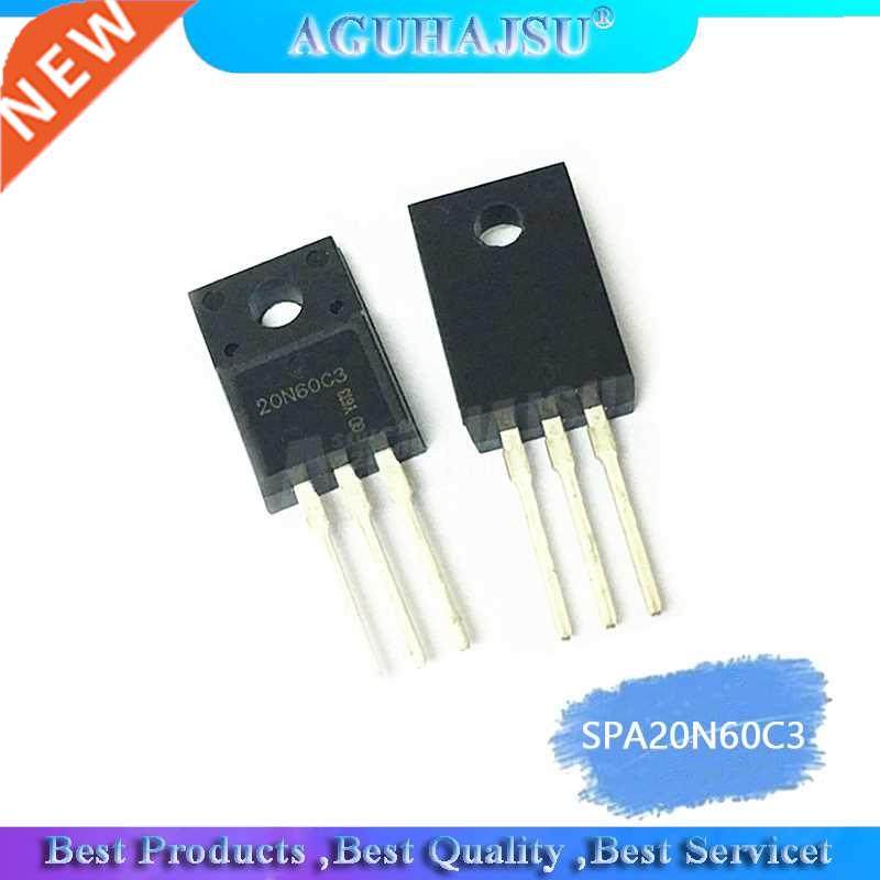 5pcs/lot SPA20N60C3 20N60C3 N-channel FET TO-220F 600V new o