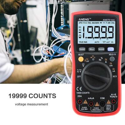 AN870 19999 COUNTS Digital Multimeter True-RMS Voltage