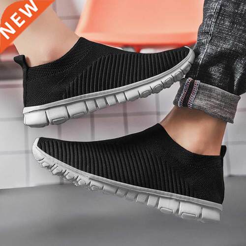 2021 New Summer Walking Shoes Men Light Breathable Sneakers