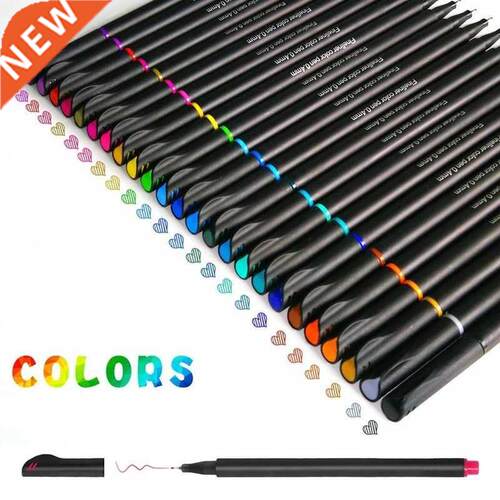12/24/6/48/60 Color Fine Liner Pen 0.4mm Fineliner Drawing