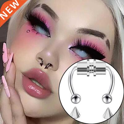 2022 Magnetic Fake Piercing Nose Ring Nose Piercing Hoop Sep
