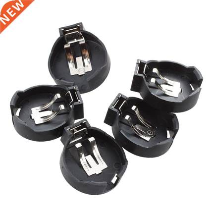 PCB Hole Plugging Type CR/LIR2450 Button Cell Holder 5 Pcs B