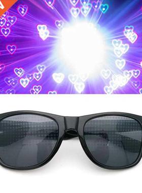 Love Glasses Special Effect Rectangle Shaped Glasses Watch T